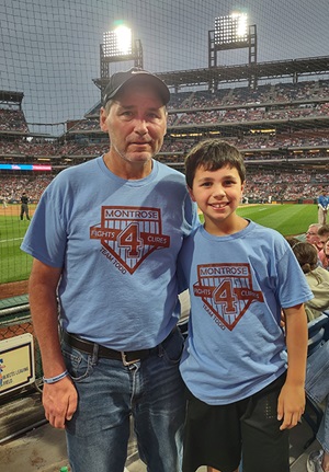 Todd Legg and son